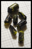 Dice : Dice - Dice Sets - Crystal Caste Oblivian Crystals - Yellow - Gen Con Aug 2012